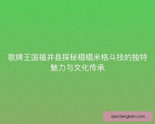 歌牌王国福井县探秘榻榻米格斗技的独特魅力与文化传承 歌牌王国福井县探秘榻榻米格斗技的独特魅力与文化传承